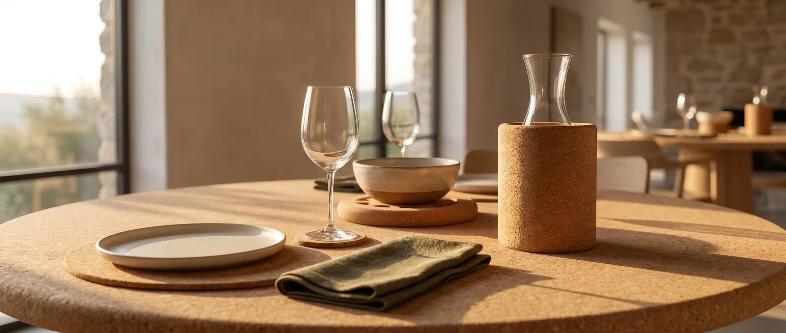 HoReCa & Tableware — cork products by Green Haven