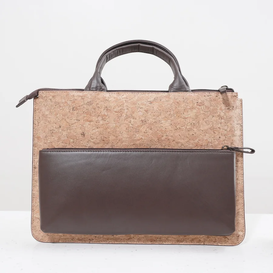 Jet Case Brown Laptop Bag