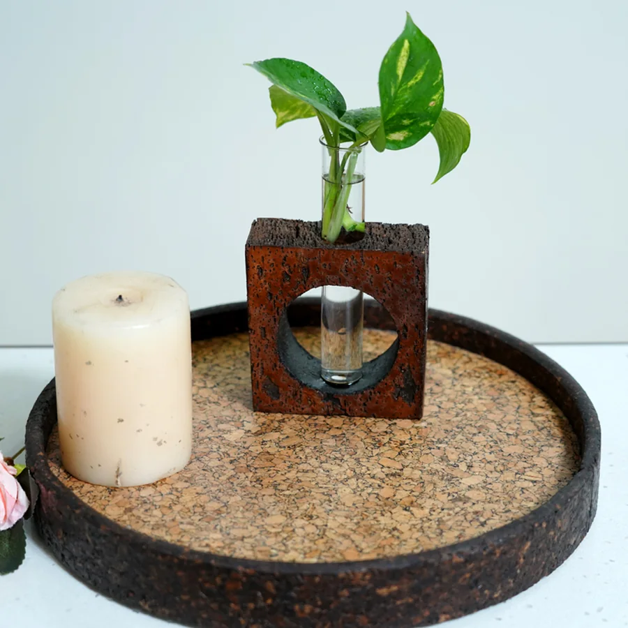 Tray Round Natural